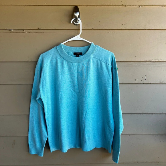 J. Crew Cashmere Crewneck Sweater - Size Small - Holiday, Party - Picture 1 of 5
